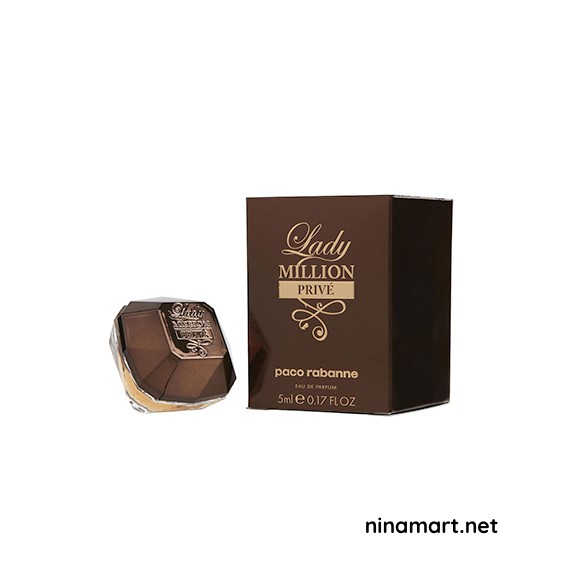 Nước hoa mini nữ Lady Million Prive 5ml - Paco Rabanne 