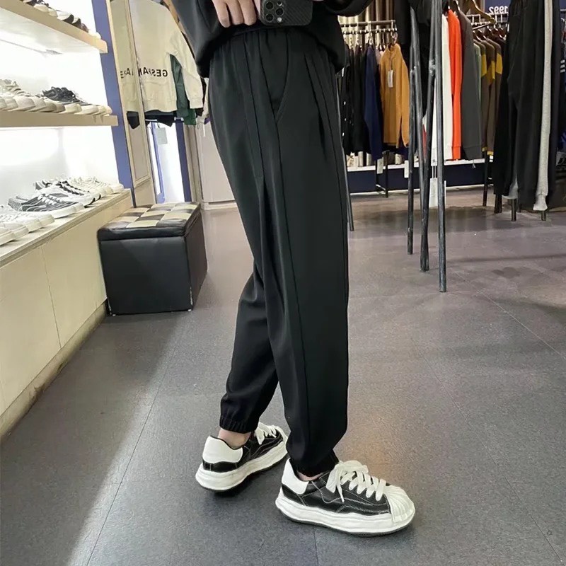 Quần Dài Baggy Dáng Jogger, Mặc 4 Mùa Chất Vải Umi Hàn, Hợp Đi Làm Đi Chơi Hot Trend Hình Ảnh + Video