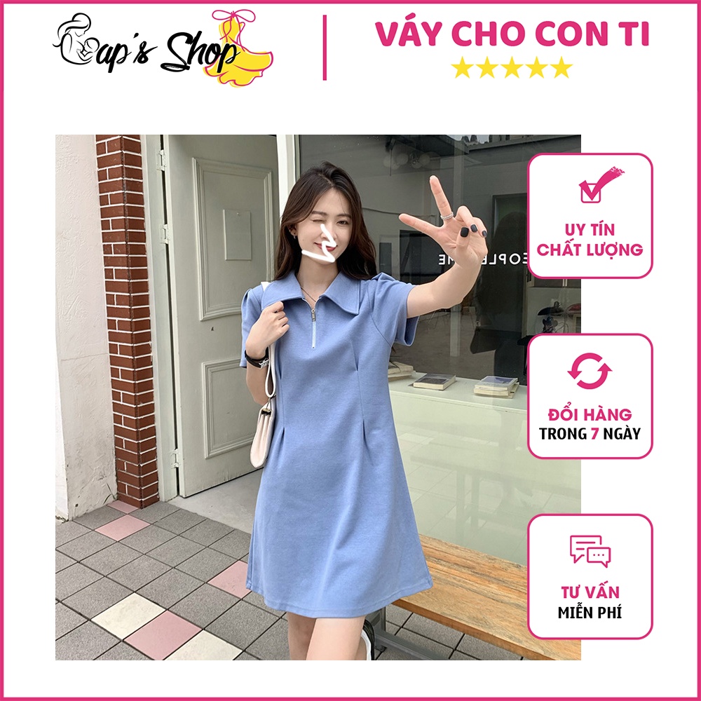 Váy cho con ti, chất mềm mát, kiểu dáng trẻ trung, thon gọn