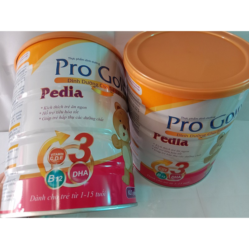 Sữa ProGold Pedia dành cho trẻ biếng ăn, thấp còi 900g date 2025