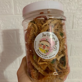 Cơm cháy khô gà