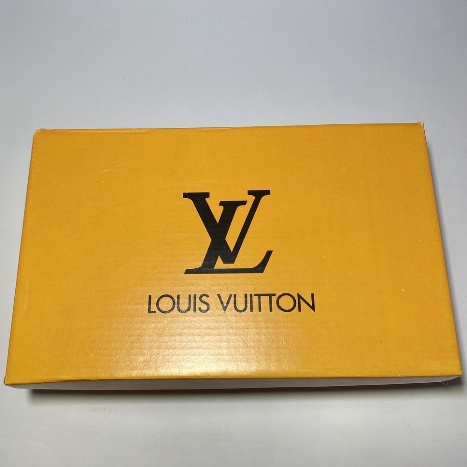 [Ảnh+Video thật] [COMBO] Hộp Giấy Carton đựng giày dép, Hộp mũ Louis Vuitton + Bill thẻ + Giấy gói Nhật xịn chuẩn Fullbo