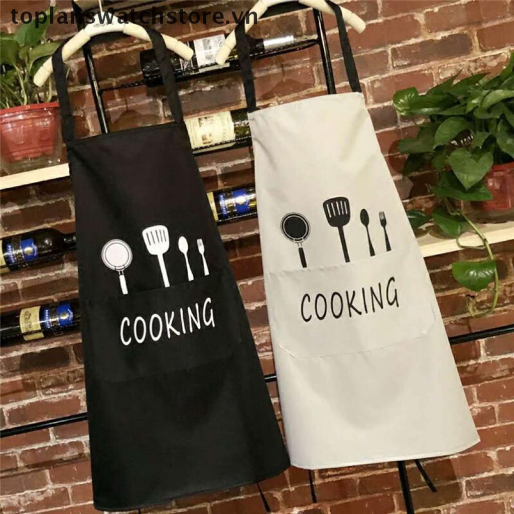 Tạp Dề Cotton Unisex Dành Cho Nhà Hàng / Nhà Bếp