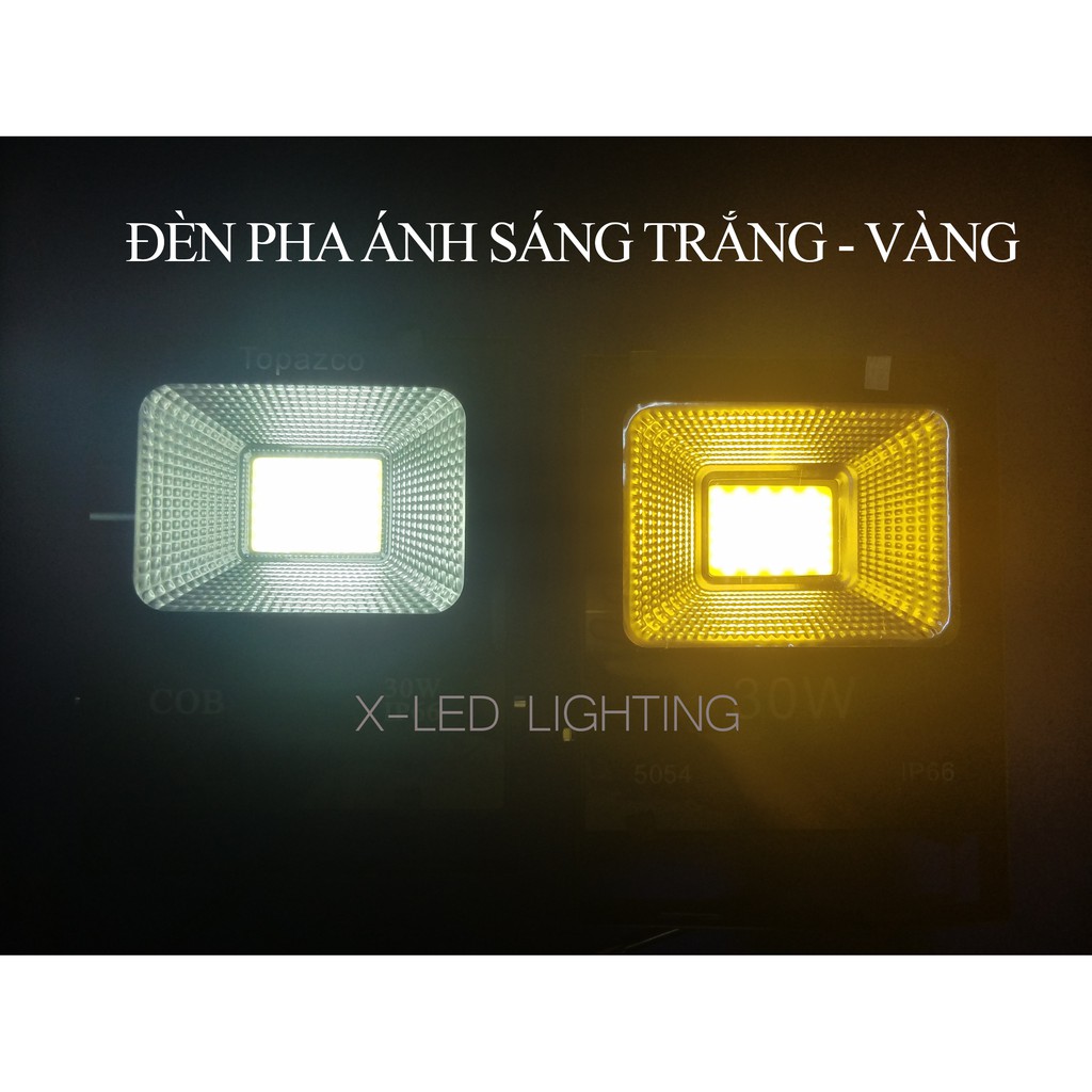 Đèn pha led ngoài trời 100w-50w- 30w - Chiếu sáng biển quảng cáo sân vườn kho bãi nhà xưởng công trình.
