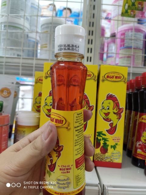 Dầu gấc tươi nguyên chất 100% Ngư Nhi chai thủy tinh 150ml