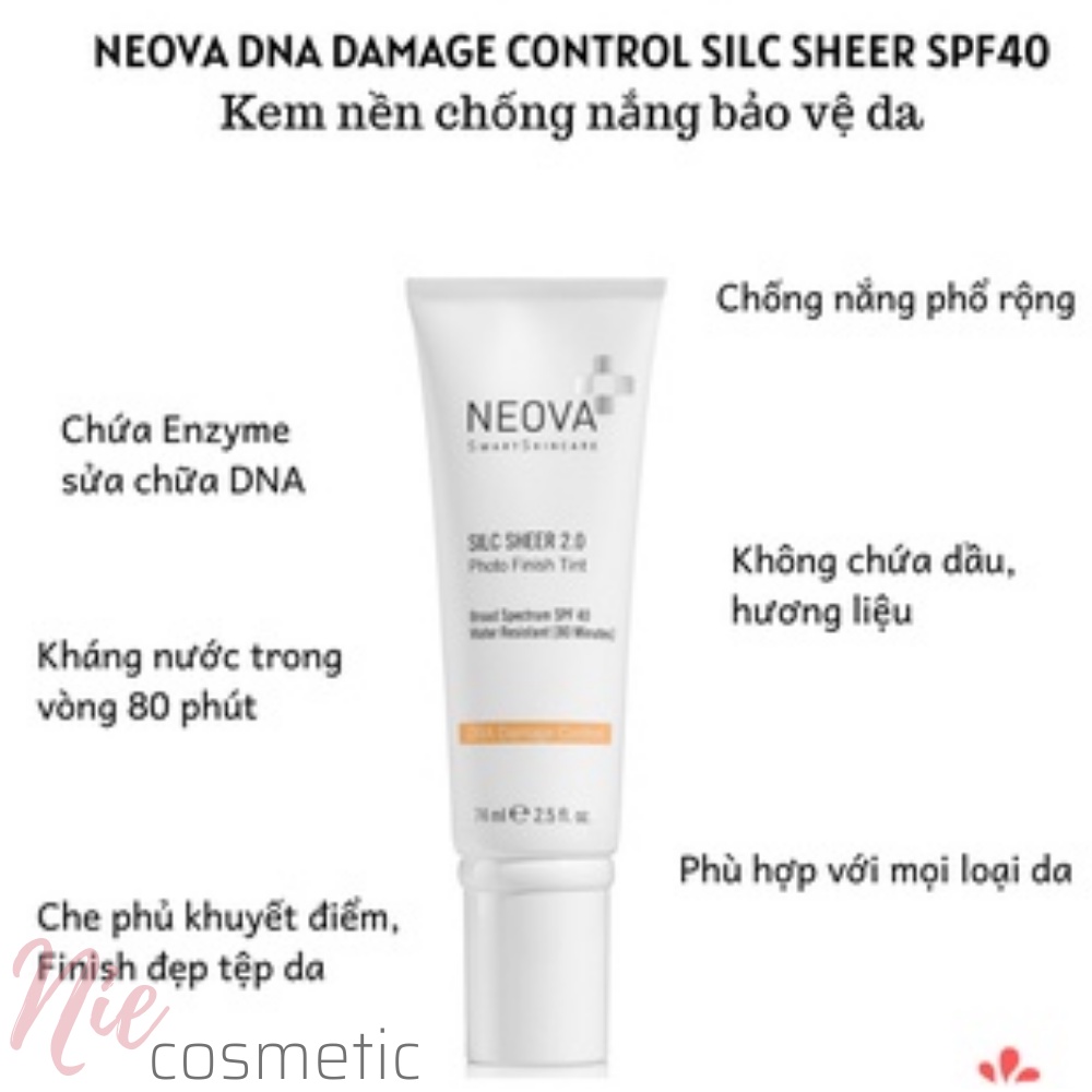 Kem Chống Nắng Neova BB SPF40