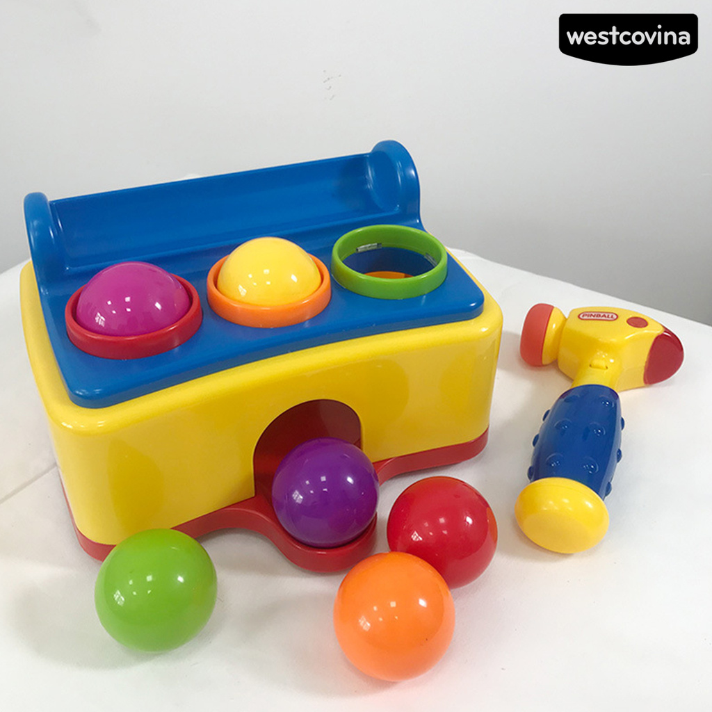Bộ Đồ Chơi Búa Đập Bóng Bằng Nhựa Sáng Tạo Cho Bé