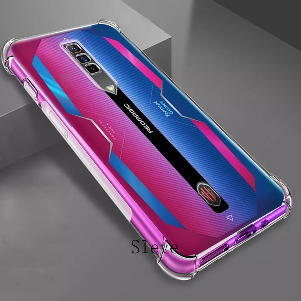 Ốp lưng Red Magic 6 / 6 Pro dẻo trong suốt lồi 4 góc ôm khít máy thời trang cao cấp