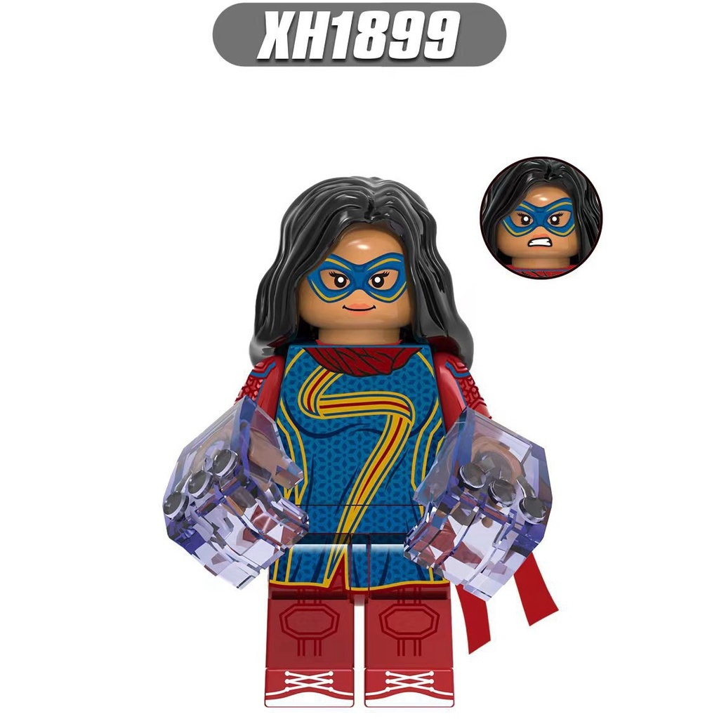 Minifigures Nhân Vật Siêu Anh Hùng Marvel Superheroes Ms.Marvel XH1899 - Đồ Chơi Lắp Ráp Mini
