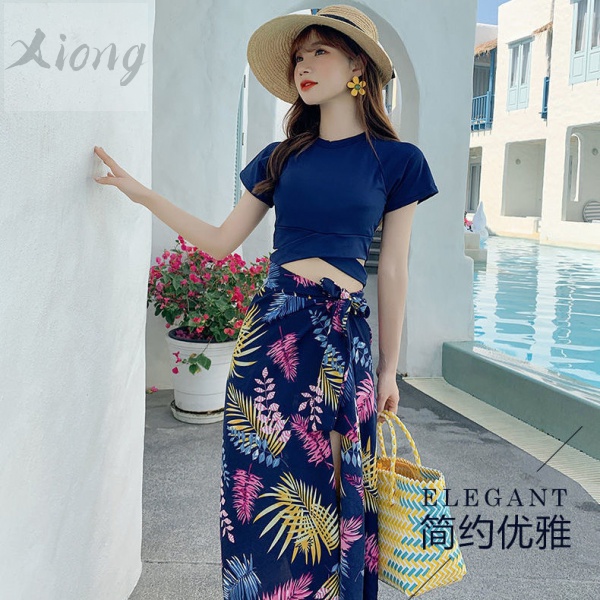 Bộ Đồ Bơi Hai Mảnh Kèm Áo Khoác Ngoài Quyến Rũ Cho Nữ | BigBuy360 - bigbuy360.vn