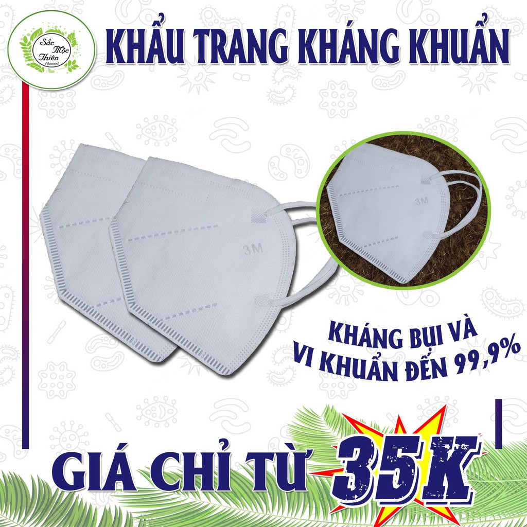 Khẩu Trang kháng khuẩn 99.9%