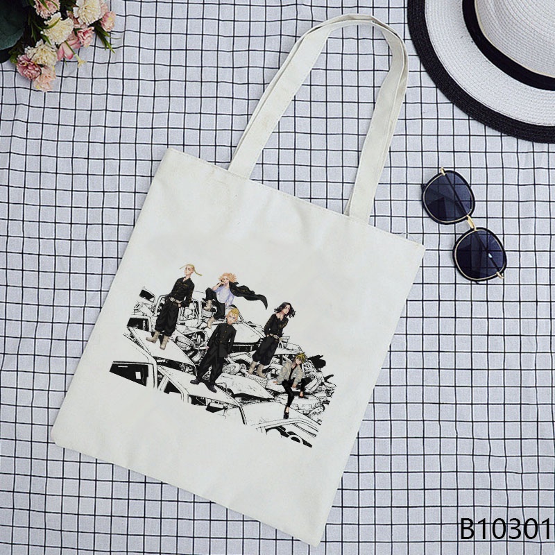 Túi Xách Vải canvas In Hình anime tokyo Ghouls