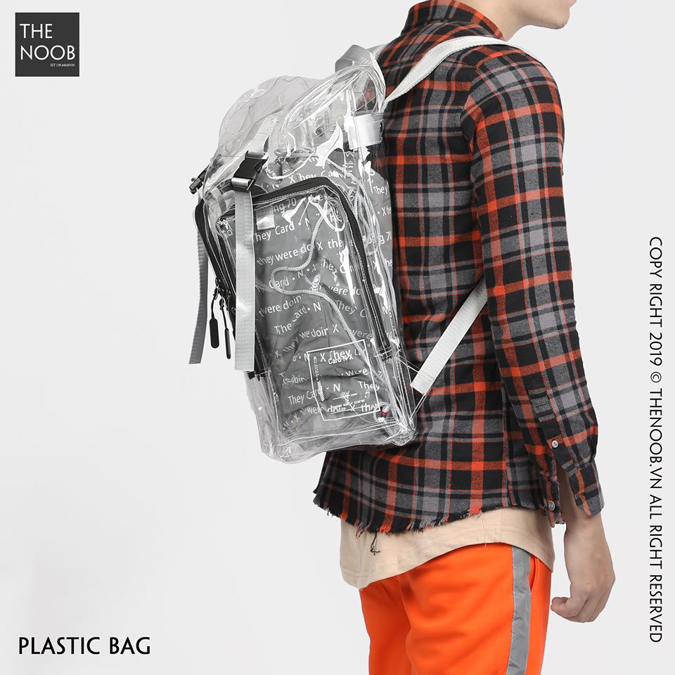 Túi Đeo Lưng Chất Liệu Plastic - 2019TC30