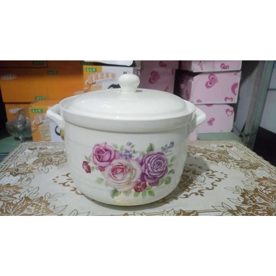 ÂU SỨ, THỐ SỨ ĐỰNG CƠM CANH CÓ NẮP