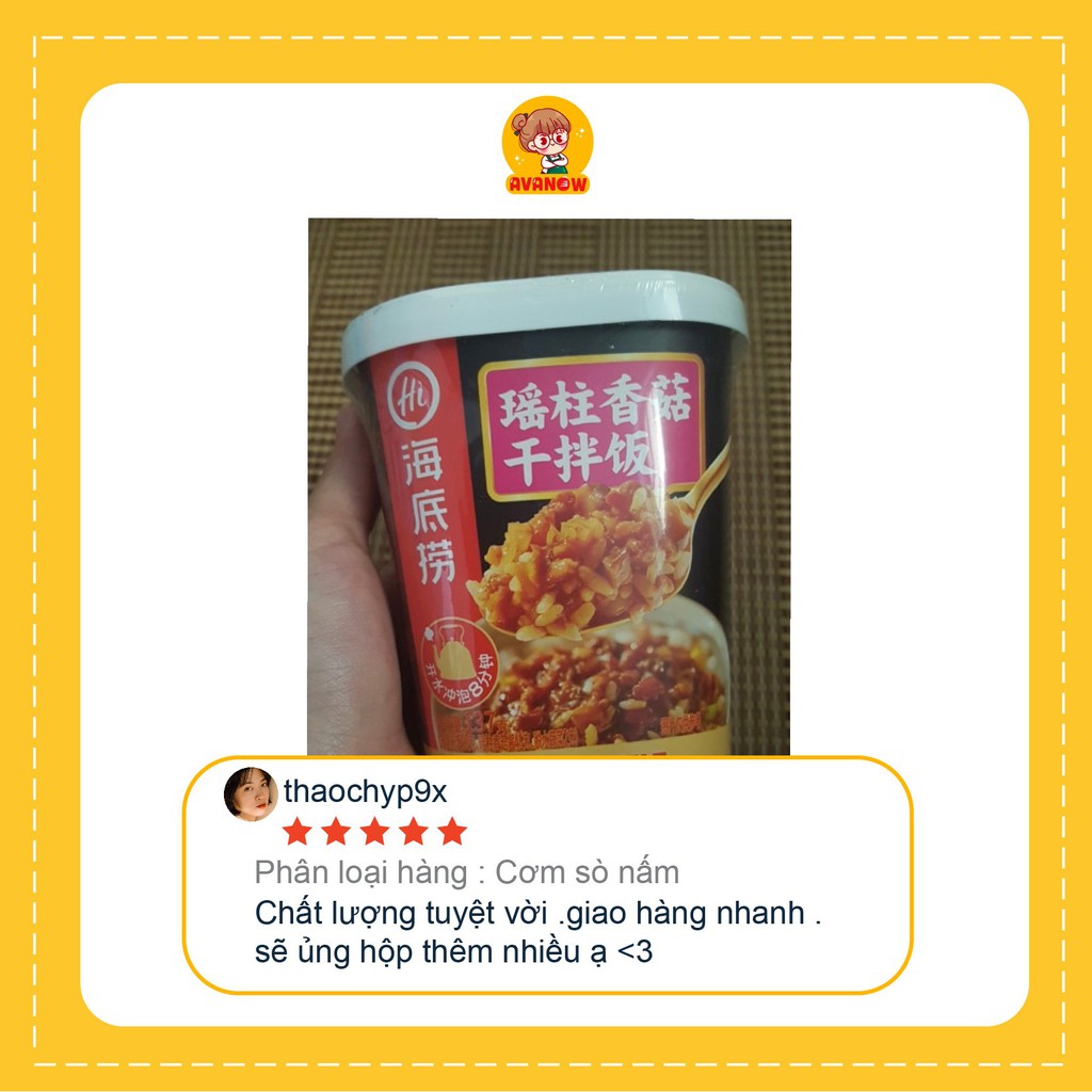 Cơm ăn liền Haidilao 137g 🍣 Avanow🍣 cơm tự sôi 5 vị,đồ ăn vặt trung quốc | BigBuy360 - bigbuy360.vn