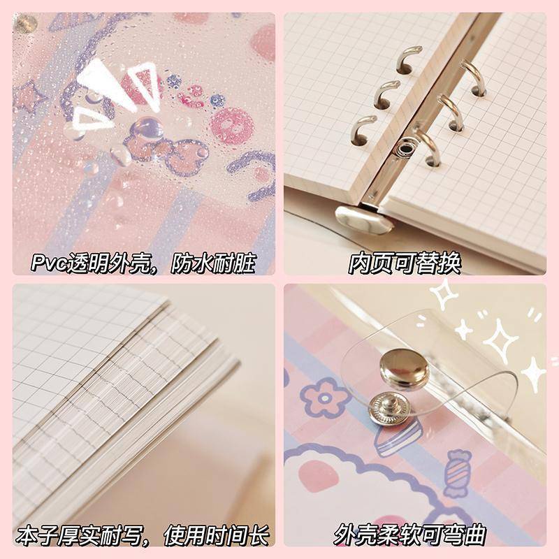 ⭐ iLado ⭐  sổ tay tài khoản tay sáng tạo dễ thương vở kẻ ngang notebook sổ ghi chép sổ tay ghi chép vở lò xo kẻ ngang sổ lò xo kẻ ngang marker học văn phòng phẩm sổ ghi chú sticker sổ ghi chú mini tập vở