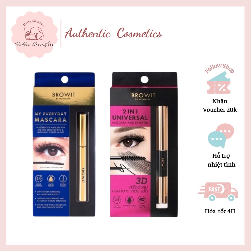 Mascara Giúp Kéo Dài Và Cong Mi Browit by Nongchat