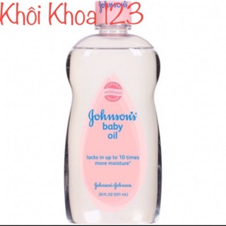 Dầu mát xa và dưỡng ẩm baby oil johnson’s chai 200ml