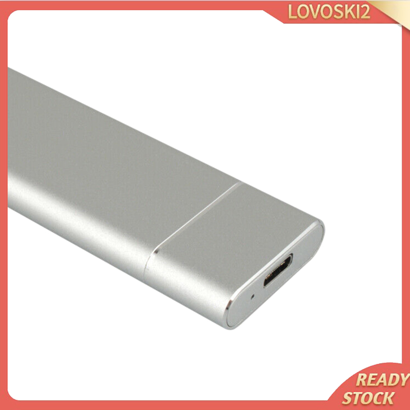 [LOVOSKI2]Aluminum Alloy Type-C 1TB M.2 NGFF SSD PCIE Portable USB 3.1 Gen 1 6Gbps External Solid State Drive Up to 1000 MB/s