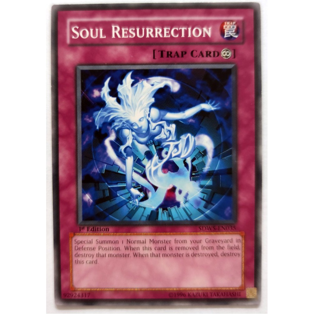 [Thẻ Yugioh] Soul Resurrection |EN| Rare / Common (GX)