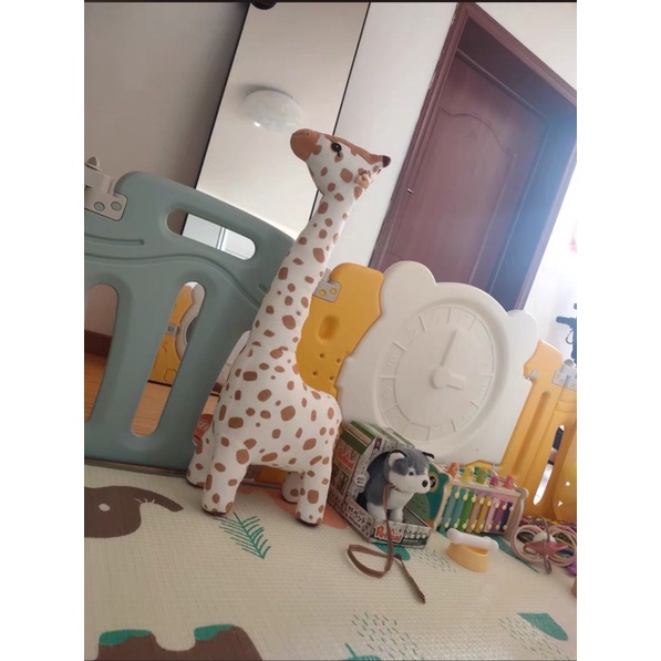 Thú bông hươu cao cổ vải oragnic 70cm loại 1