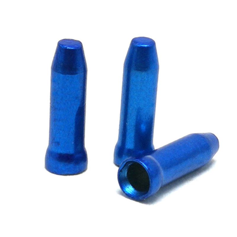 Set 100 Đầu Bọc Dây Phanh Xe Đạp Leo Núi Bằng Nhôm
