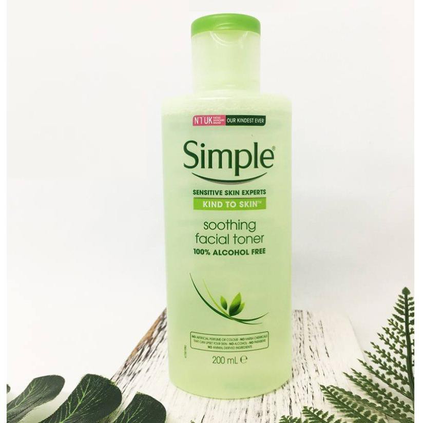 [Hàng Nhập Khẩu] Nước hoa hồng Simple Kind To Skin Soothing Facial Toner, Nước Hoa Hồng Cho Da Dầu | BigBuy360 - bigbuy360.vn