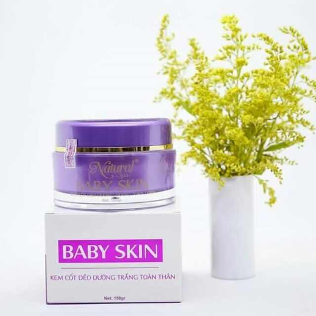 Kem dưỡng trắng body baby skin