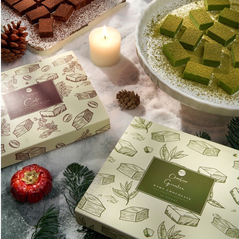 [BÁN CHẠY] NAMA MATCHA CHOCOLINE - SÔ CÔ LA TƯƠI VỊ TRÀ XANH- SOCALA TÌNH YÊU