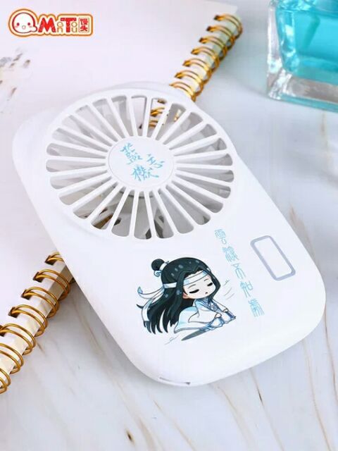 Quạt Ma đạo tổ sư in hình chibi