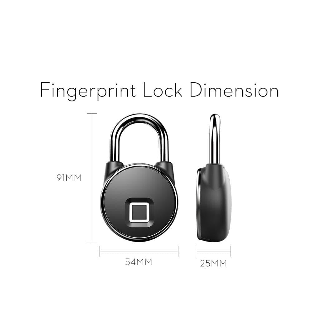 ổ khóa vân tay FINGERPRINTS LOCK P22+⚡FREE SHIP⚡mở bằng vân tay-kết nối bluetooth điện thoại-lưu được 10 vân tay