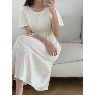 Lincon Dress - Đầm dài xếp li eo