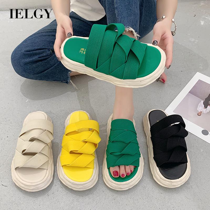 Dép Mũi Tròn Co Giãn Thời Trang Dành Cho Nữ