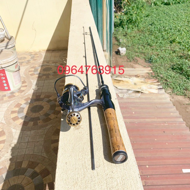 Combo lure suối và cá nhỏ bộ cần UL Shimano và máy Deuiko AR2000 hàng  hót