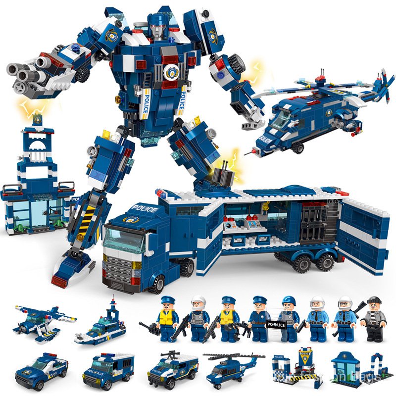 Bộ Đồ Chơi Lắp Ghép Lego Thông Minh Cho Bé Trai 6the