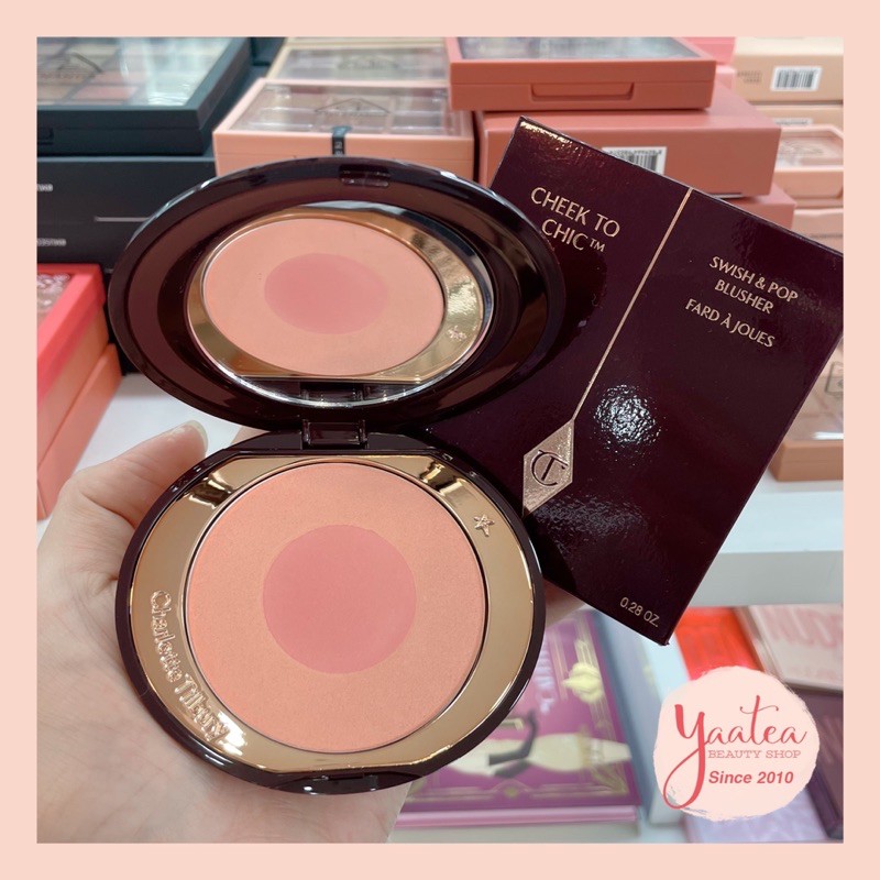 Phấn Má Hồng Charlotte Tilbury Cheek To Chic Swish &amp; Pop Blush (8g)