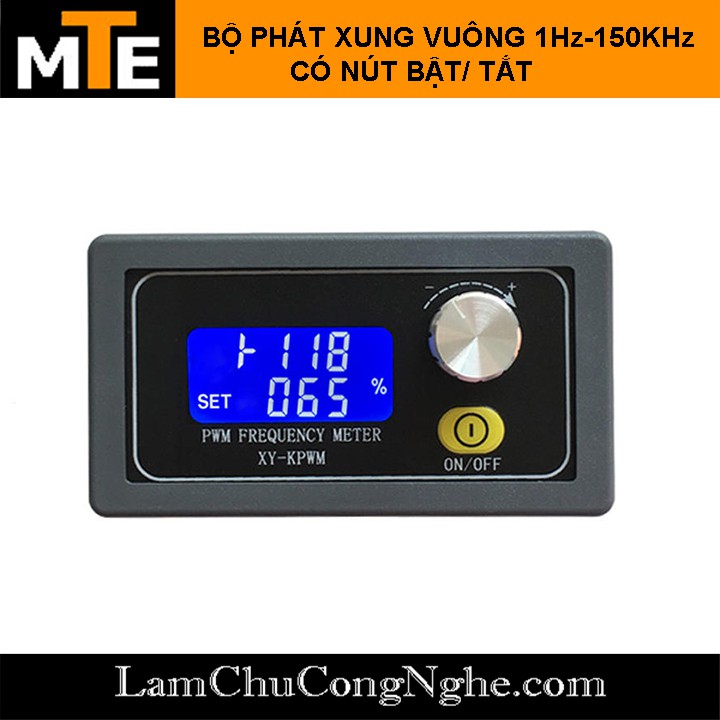 Mạch tạo xung vuông XY-KPWM 1Hz-150Khz (có nút bật/tắt)