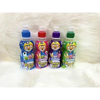 Nước Trái Cây Nhập Khẩu Hàn Quốc Pororo chai 235ml đủ vị-Combo 5 chai