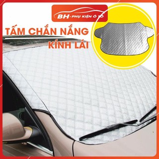 Tấm bạt che chắn nắng kính lái ô tô 3 lớp loại dày, chắn nắng hiệu quả