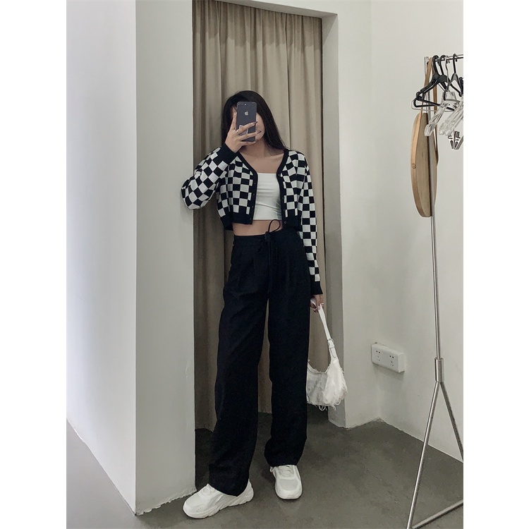 Quần ống rộng dáng suông thời trang