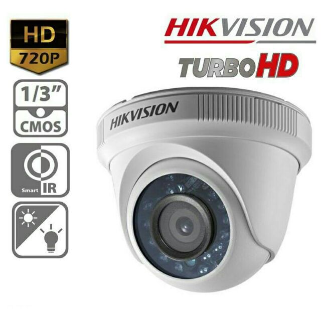 Camera Hikvision TVI 1.0MP Vỏ Kim Loại  DS-2CE56COT-IR