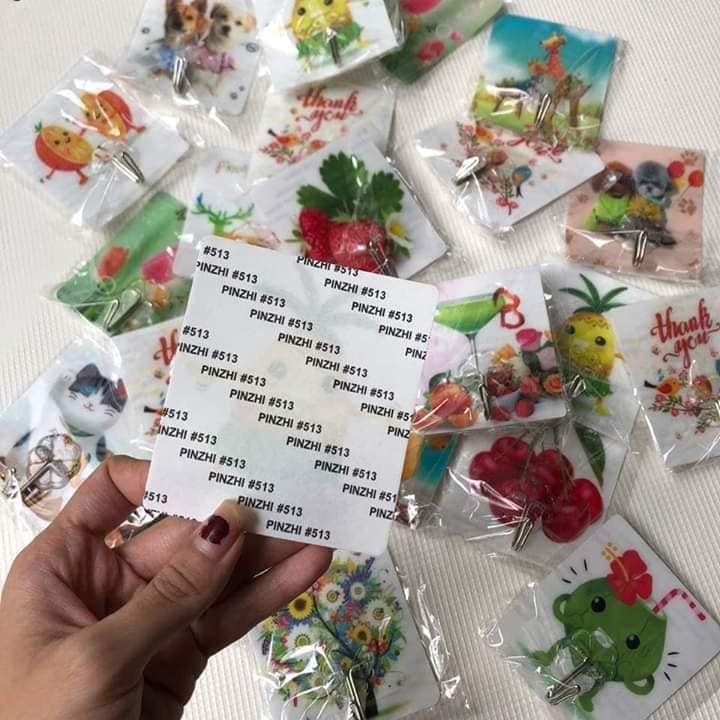 Combo 100 móc dán tường 3D Siêu Chắc