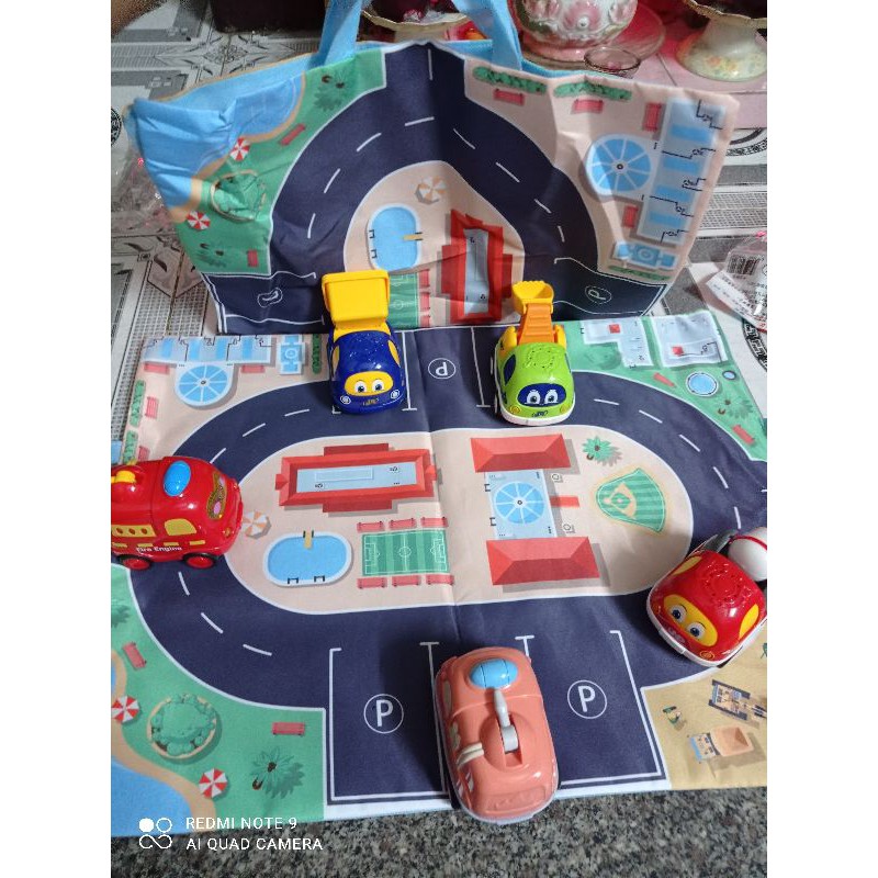 Hộp quà tặng 6 xe IQAngel nhạc đèn +túi bãi xe