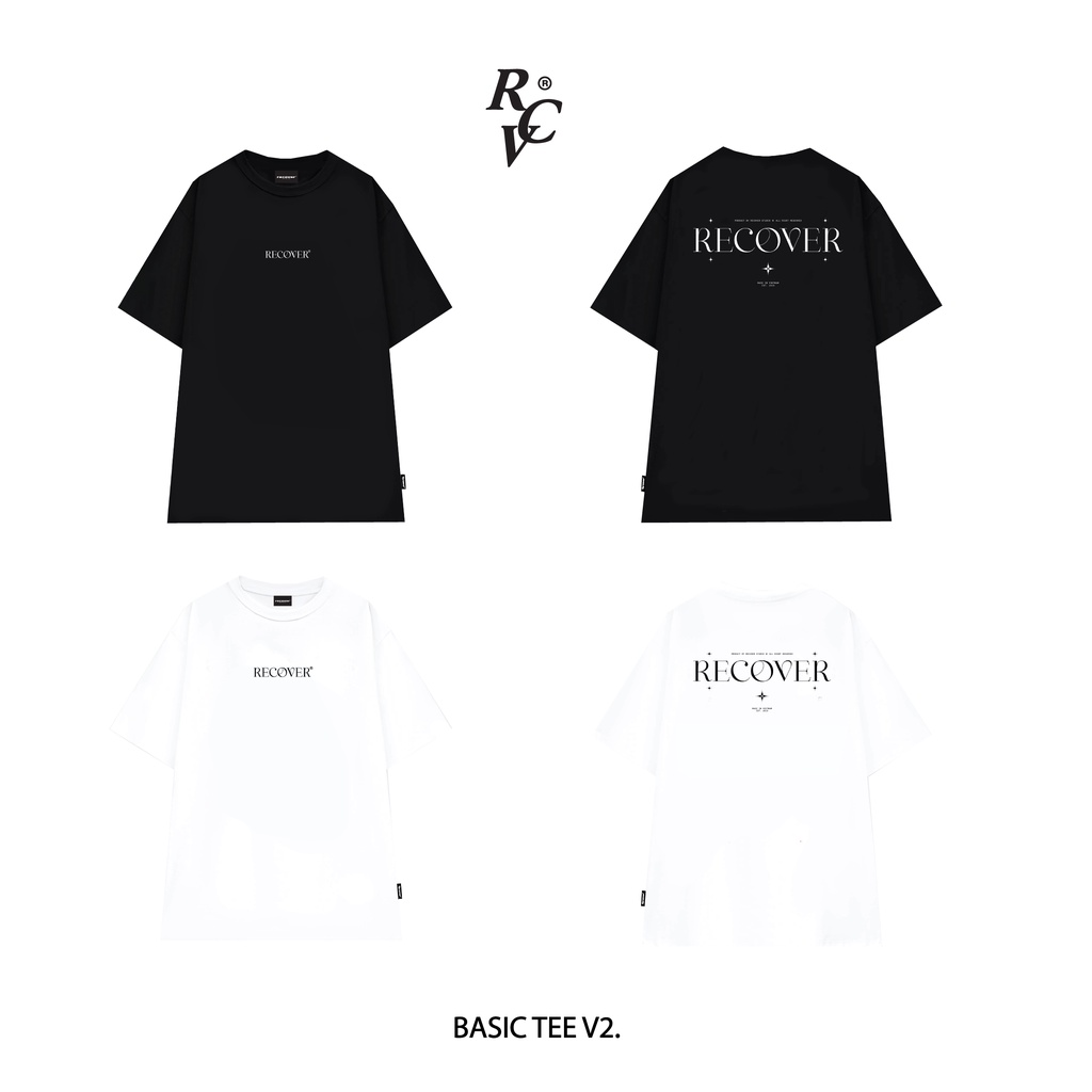 Áo thun RECOVER basic 2.0