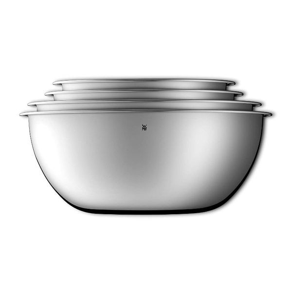 Set 4 âu inox WMF GOURMET Âu trộn bột WMF Gourmet chất liệu INOX không gỉ.