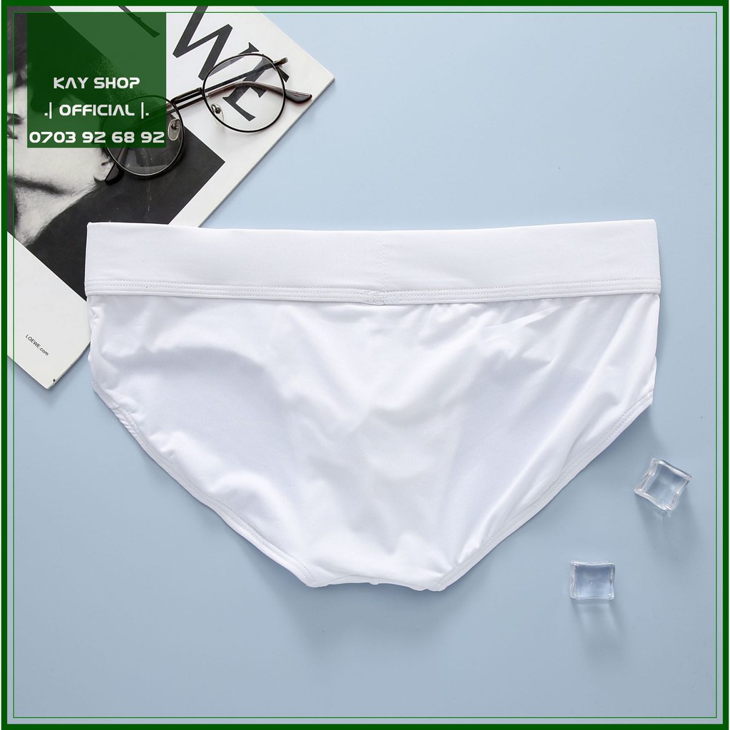 [SALE SẬP SÀN] Quần lót nam tam giác AUSSIEBUM chuyển màu thun lạnh co dãn - Quần sịp nam tôn mông cao cấp - KAYSTG002