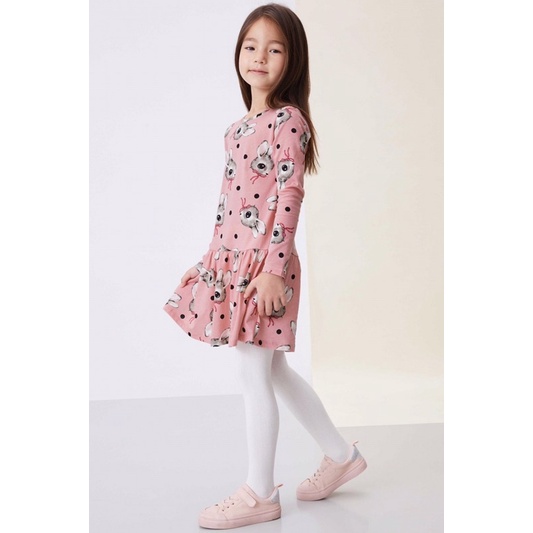 Set váy thỏ bé gái hm