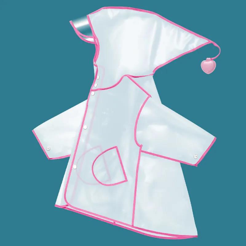 Áo Mưa Trong Suốt Hình Khủng Long Đáng Yêu Dành Cho Bé