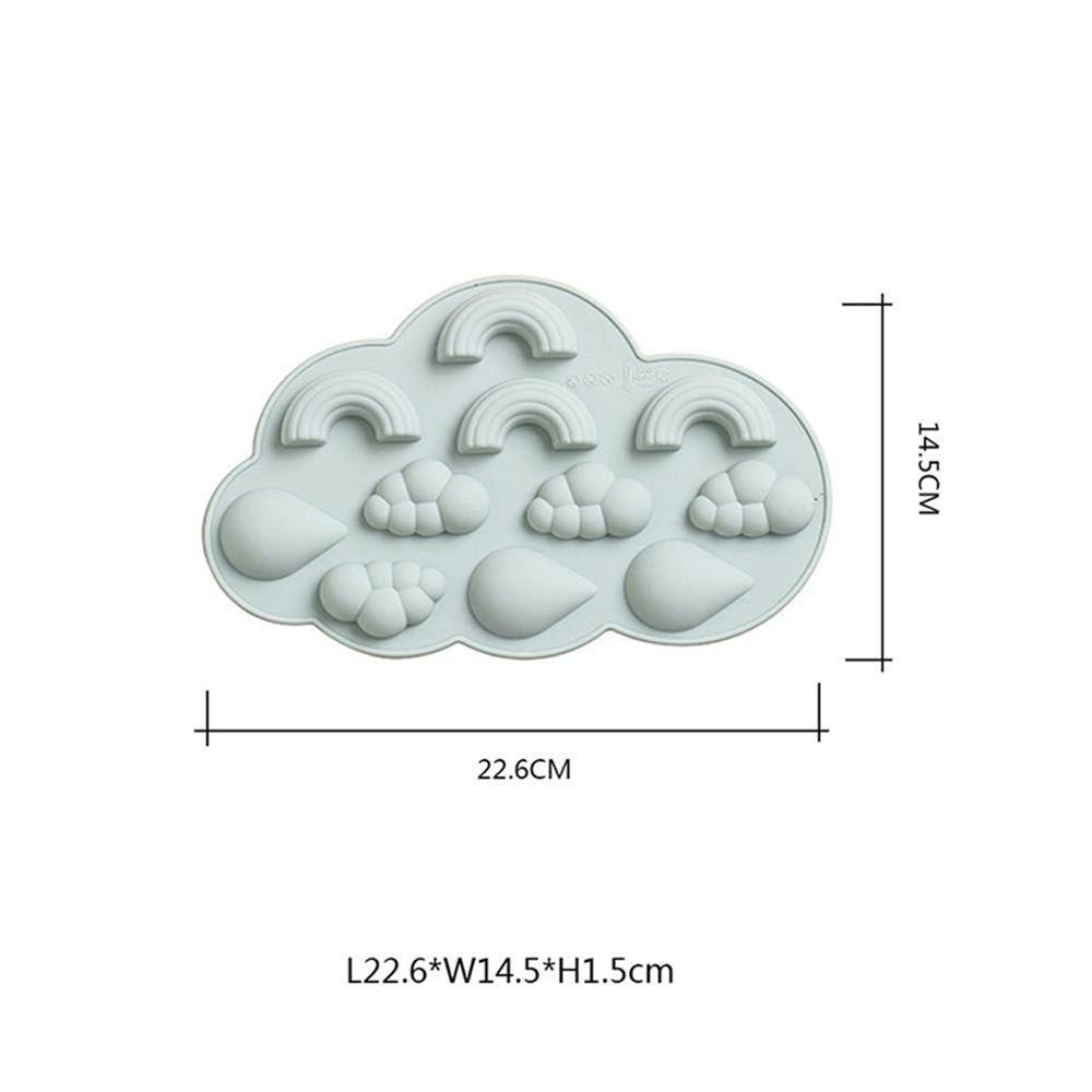 AUGUSTINA Khuôn Silicone Tạo Hình Làm Bánh Kẹo Hình Giọt Nước
