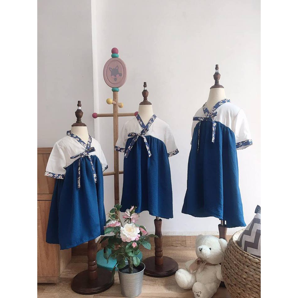 Đầm Hanbok cho bé